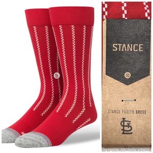 Stance SL Cardinals Vintage Dress Socks
